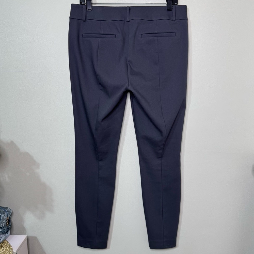 LOFT Marisa Skinny Slim Ankle Pencil Dress Pants Gray Size 8 - Picture 5 of 10